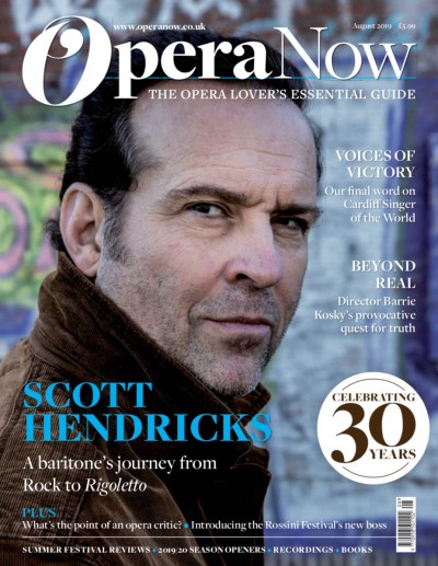Scott Hendricks | Magazine Opera Now #819
